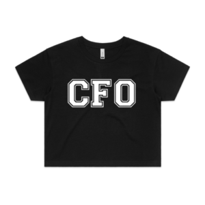 CFO Crop Tee